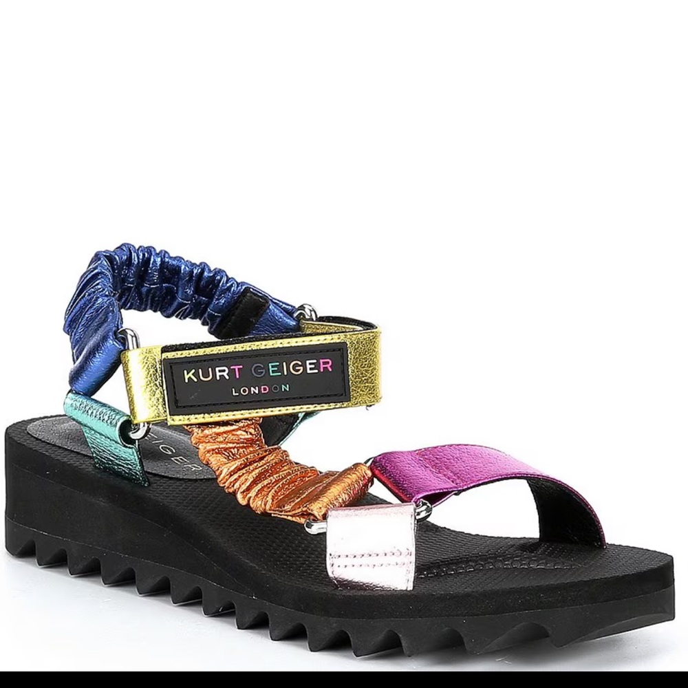 Kurt Geiger Colorful Strappy Sandals